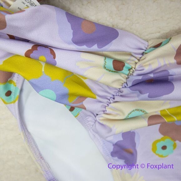 New! Set! Beth Richards Delrey Bikini Top and bottom, 70’s floral bikini, M+S - Picture 6 of 12